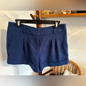 Blue shorts